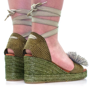 SANDALIA 0007 KAKI 4135 5 CUERDAS