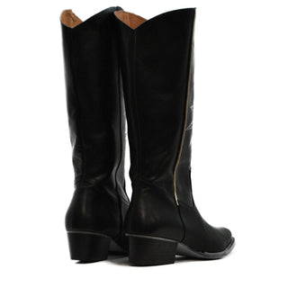 BOTTE CA-1551 EN CUIR COY NOIR