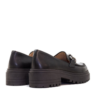 MOCASIN CA-1938 NAPA NEGRO CADENA NIKEL NEGRO