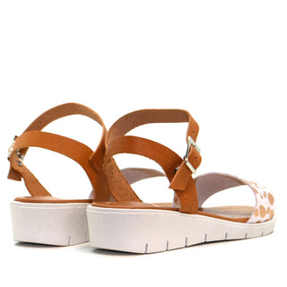 SANDALE 2048 VAQ.CUIR/PASTEL MILA SOL