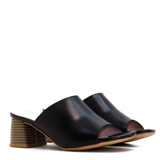 SANDALIA CA-2308 PIEL NAPA NEGRO