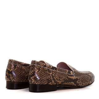 MOCASIN CA-396 ANTIFAZ SERPIENTE MARRON