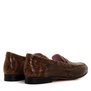 MOCASIN CA-396 ANTIFAZ SERPIENTE CUERO