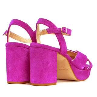 SANDALIA SD54 PIEL ANTE FUXIA