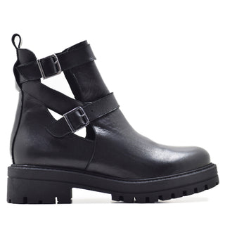 BOTIN CA-1896 EN PIEL KRUST NEGRO