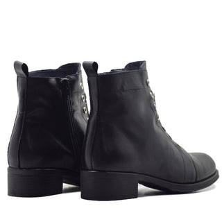 BOTIN CA-1902 EN PIEL KRUST NEGRO