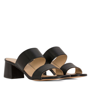 SANDALE 110 MESTIZO EN CUIR NOIR